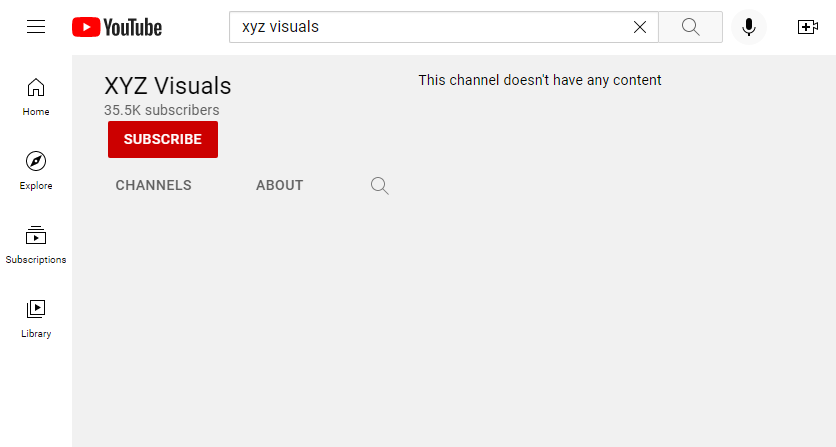 XYZ Videos Gets Deleted On YouTube