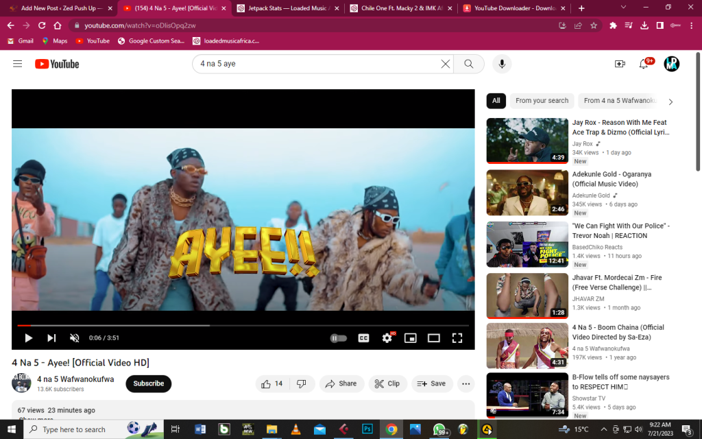 4 Na 5 - Ayee Mp3 Download