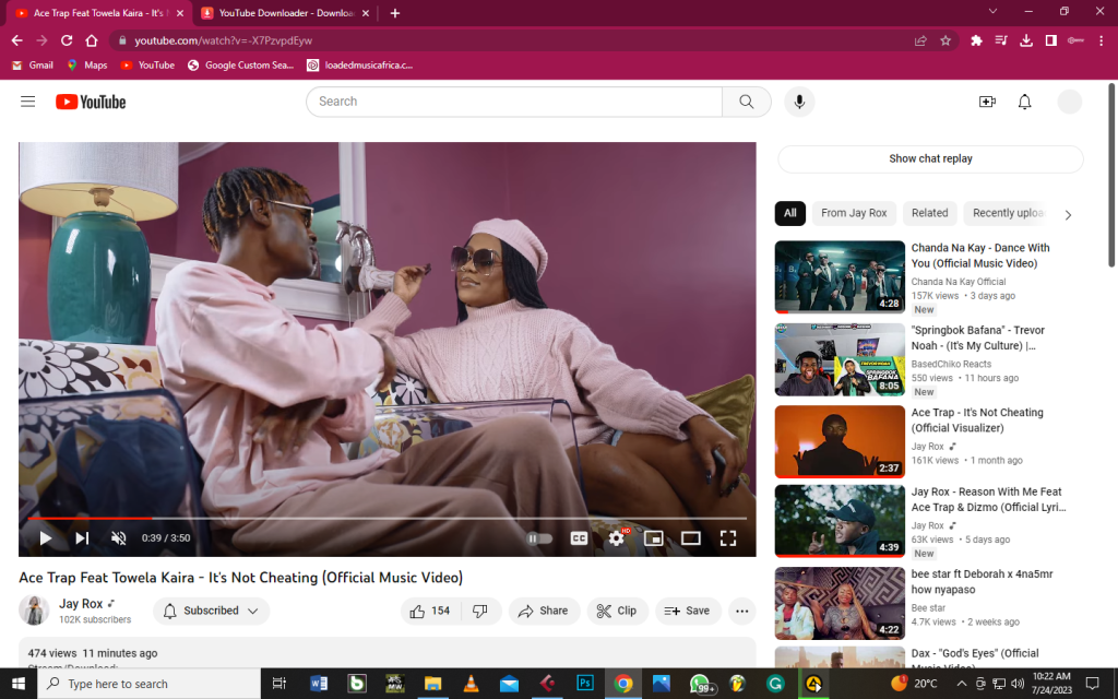 Ace Trap Ft. Towela Kaira - It's Not Cheating MP3 Download
