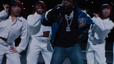 Kendrick Lamar at the Super Bowl show
