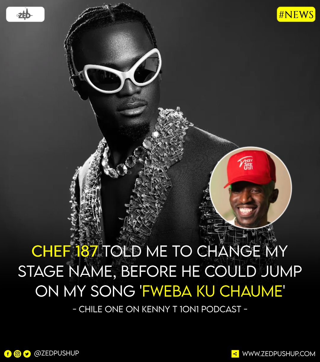 Chile One and Chef 187 on Zedpushup